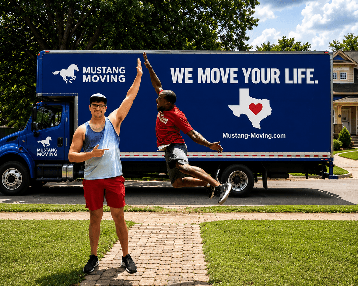 Mustang Moving Dallas HERO